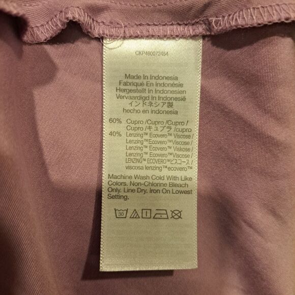 Madewell Square Neck Midi Dress Lilac Satin sleeveless adjustable size 6 new NWT - Picture 11 of 16